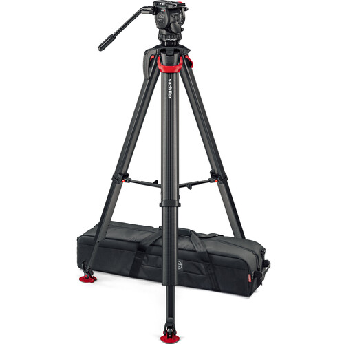 سپایه-ساچلر-Sachtler-aktiv6-flowtech75-MS-Tripod-System